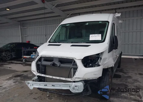 2023 Ford Transit-250 z USA, uszkodzony, nr VIN 1FTBR1C86PKB70724